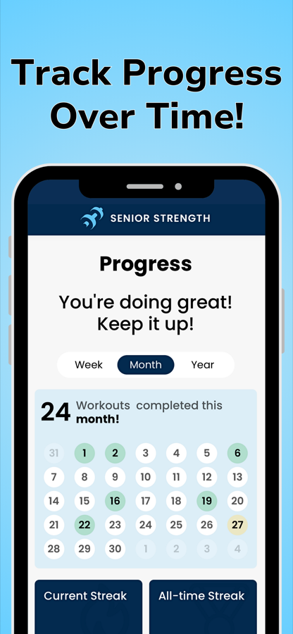 Senior Strength screen 6