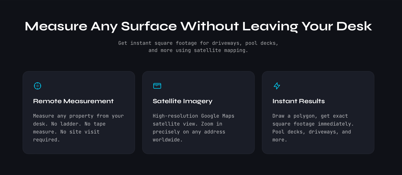 SurfaceMeasure trace tool